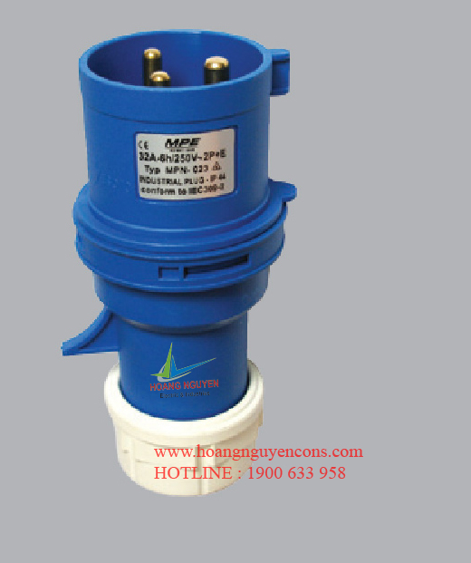 Phích cắm di động có kẹp giữ dây MPE MPN-0132