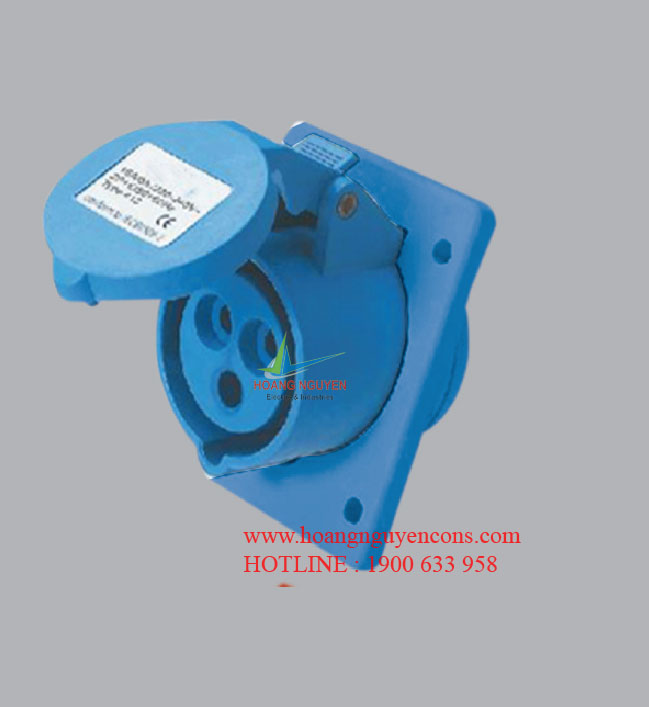 Ổ cắm loại cố định bắt trên bảng điện loại xéo MPE MPN-423