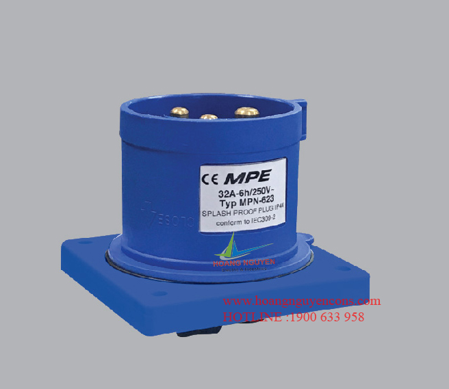 Phích cắm di động có kẹp giữ dây MPE MPN-623