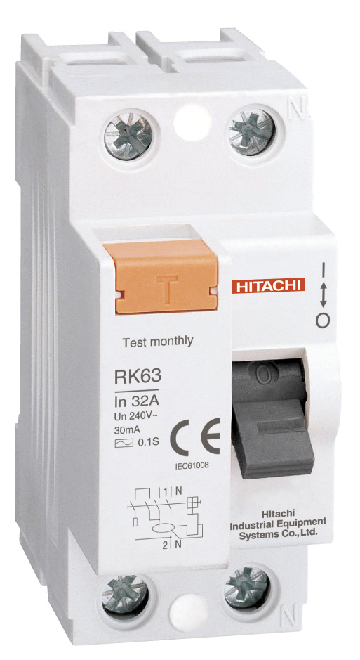 RCCB Hitachi / 40A / BK-63-2P