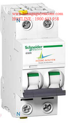 Cầu dao tép MCB Acti9 2P Schneider 6 kA (6-63A )