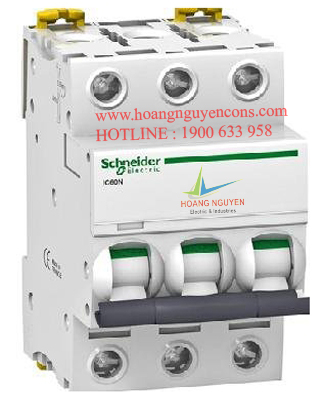 Cầu dao tép iK60N MCB Acti9 3P Schneider 6 kA (6-63A )