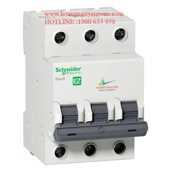 Cầu dao tép MCB Easy 3P Schneider 4.5 kA (6-63A )