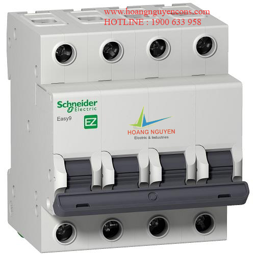 Cầu dao tép MCB Easy 4P Schneider 4.5 kA (40-63A )