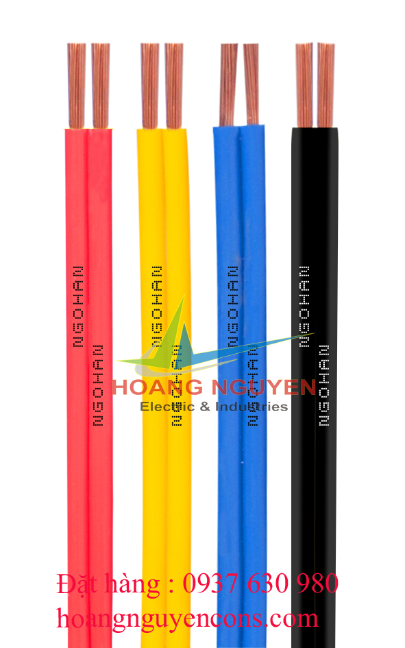 Dây điện đôi mềm bọc nhựa PVC (VCmd) TCVN 6610-3:2000