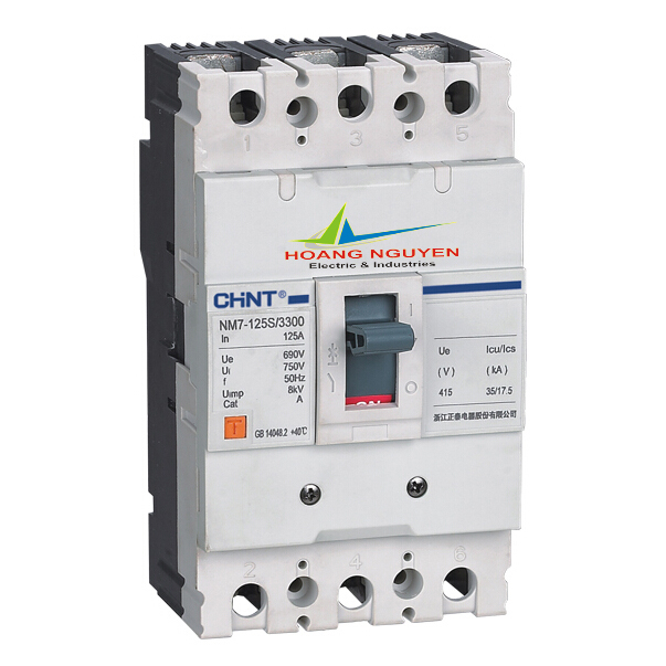 Cầu dao khối MCCB NM1-63H-3P Chint 