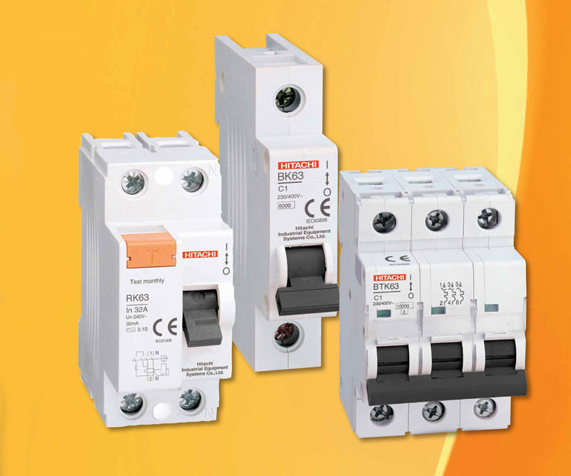 MCB Hitachi / 10A / 6kA – BK63-4P