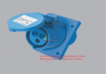 Ổ cắm loại cố định bắt trên bảng điện loại xéo MPE MPN-425